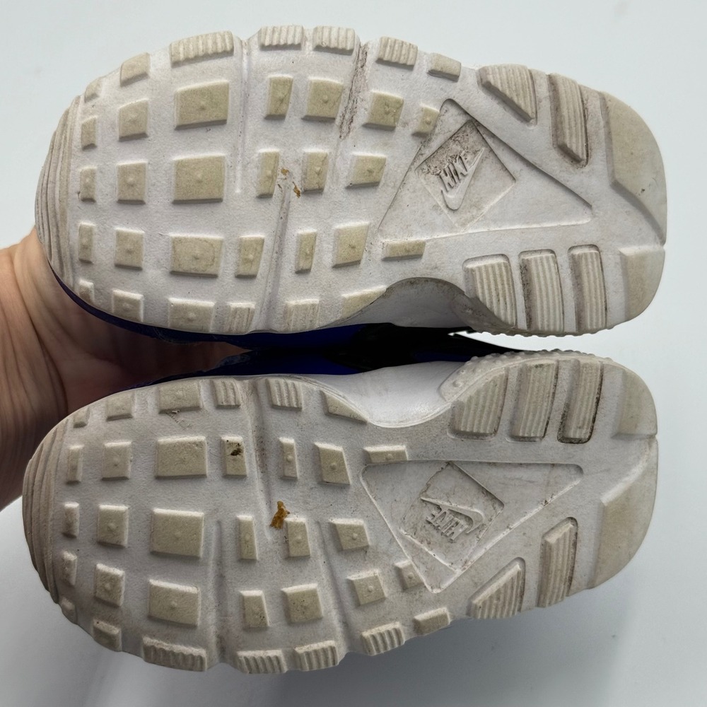 Kids Nike Air‎ Huarache Toddler Shoes Purple White Size 7C - Picture 7 of 8